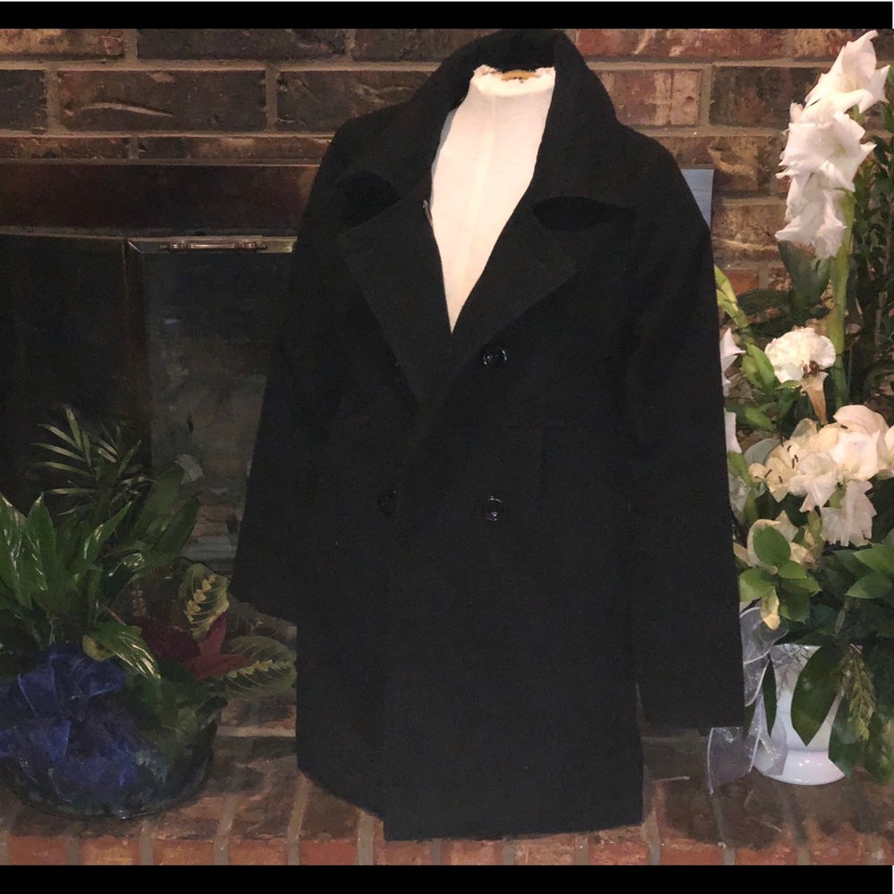 Black Pea Coat